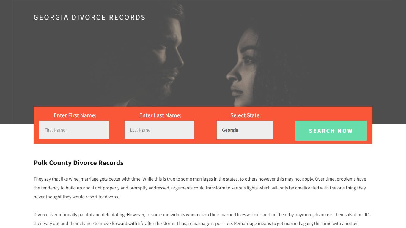 Polk County Divorce Records | Enter Name & Search -14 Days Free